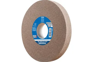 PFERD 61688 - Vitrified Bench Wheel, UNIVERSAL, 12" x 1-1/2 x 3, 60 Grit, Aluminum Oxide