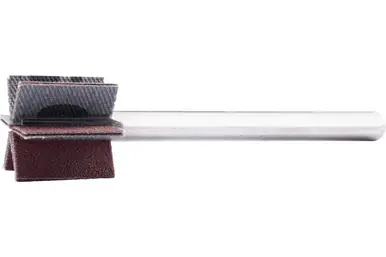 PFERD 46413 - Bore polisher, 3/4" x 3/4, 1/4" shank, 150 Grit, Aluminum oxide (10pk)