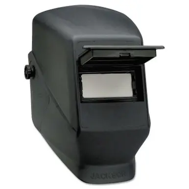 Jackson 14972 WH10 HSL 2 Passive Welding Helmets, Green; 10, Black, HSL 2