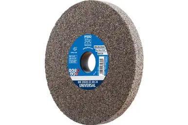 PFERD 61677 - Vitrified Bench Wheel, UNIVERSAL, 8" x 3/4 x 2, 36 Grit, Aluminum Oxide
