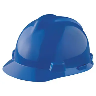 MSA 463943 V-Gard Protective Cap, Staz-On, Cap, Blue, Standard