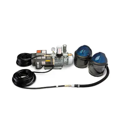 ALLEGRO 9247-02 - 2-Worker SAR Shield/Helmet System w/ Two 50‘ Hoses