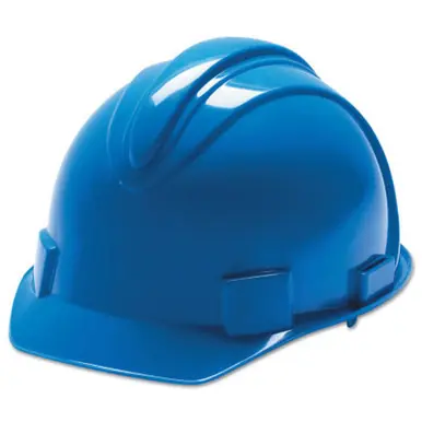 Jackson Safety 20393 Charger Hard Hats, 4 Point Ratchet, Blue