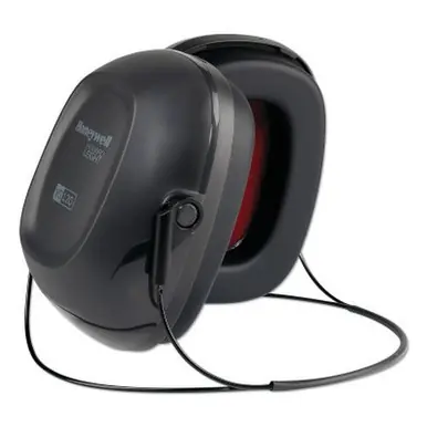 Honeywell 1035114-VS VeriShield 100 Series Passive Earmuffs, VS120N, 25 NRR, Black