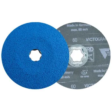 PFERD 40384 - COMBICLICK Fibre Disc dia. 125 mm VICTOGRAIN-COOL60 for Steel & Stainless Steel (25pk)
