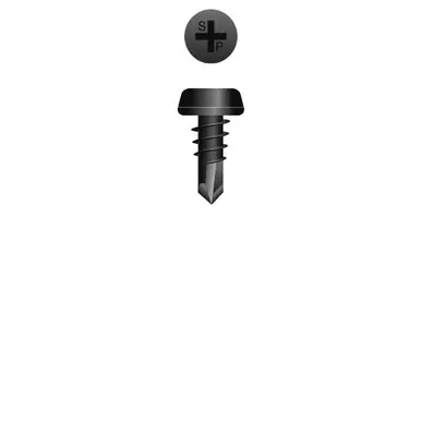 Strong-Point F7 - 7-20 x 7/16" Pan Head Framing Self-Drilling Screw, Phosphate 10000ct