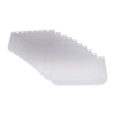 ArcOne FLV-0815060-100 - Clear PETG Flat Visor 8" x 15.5" x 0.060" Pack of 100