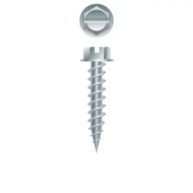Strong-Point N816 - 8 x 1 " SLT Hex Head Needle Point Screw, Zinc 8000ct