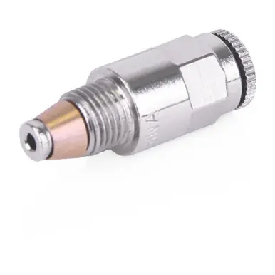 GRACO 17L440 - CSP Outlet Fitting - Nylon Tube Push-To-Connect Stud - 1/4" OD Tube x M10 w/ Check