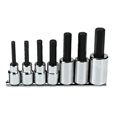 PROTO J54417 7 Pc. Hex Bit Socket Set, 1/2" Drive