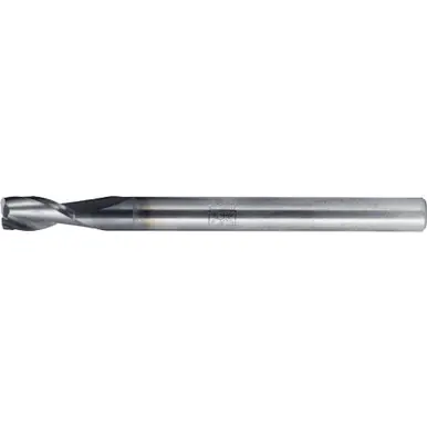PFERD 23003025 Square End Mill, 2-flutes, 3/16" Dia, 3/8" APMX, 2-1/4" OAL, Cyl. Shank