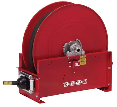 Reelcraft FE9350-OLPBW - 3/4" x 50 ft. 50 psi, Fuel Hose Reel