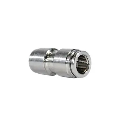Midland Industries 20015NIC - Union w/ Nickel Collet, 5/16" Push to Connect x 5/16" Push to Connect,