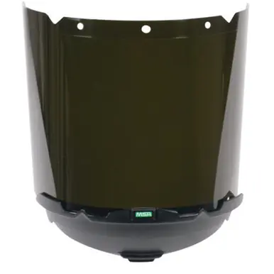 MSA 10115861 V-Gard Accessory System Welding/Cutting/Brazing Visors, Green, 17 1/4" X 8" (5pk)