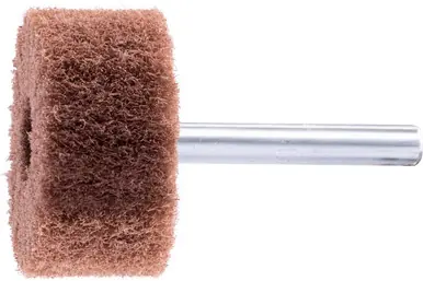 PFERD 46189 - POLINOX Mounted Flap Wheel, 1-1/2" x 3/4, 360 Grit, Radial, 1/4" Shank, Aluminum (10pk)