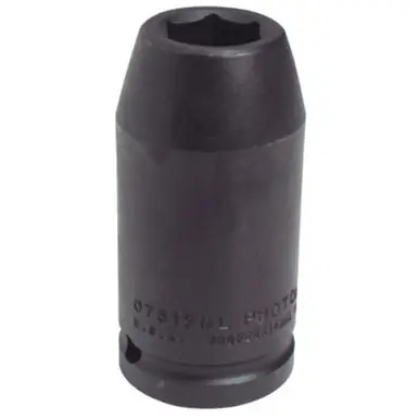 PROTO J07533ML TorquePlus Metric Deep Impact Socket 3/4" 3/4" Drive, 33 mm, 6 Points