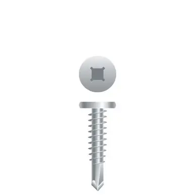 Strong-Point 4PC8 - 10-16 x 1" Pancake Head Screw, 410SS 4000ct