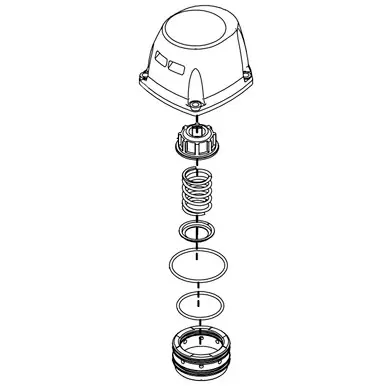 ET&F 510A08A - Cap Assembly (Model 510A)