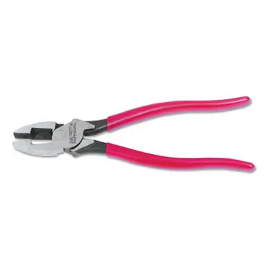 PROTO J269G Ergonomics Linemans High Leverage Pliers, 9 1/4" Length, Cushion Grip Handle
