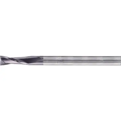 PFERD 23003024 Square End Mill, 2-flutes, 1/8" Dia, 1/4" APMX, 1-1/2" OAL, Cyl. Shank