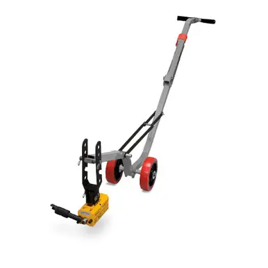 ALLEGRO 9401-26A - Aluminum Dolly & Hd Magnet (Lift Weight 900 Lbs. Flat Items, 450 Lbs. Round