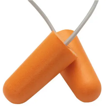 Jackson Safety 67212 H10 Disposable Earplugs, Soft Foam, Orange, Corded