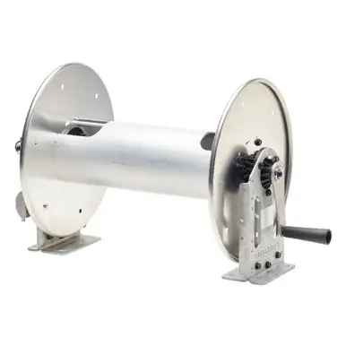 Reelcraft C23018-310 - 3/4" x 200‘ Versatile Aluminum Spray Reel, 3000 psi, Stainless Swivel