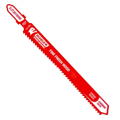 DIABLO DJT301BHM - 4-5/8" 12TPI Wood Demon Carbide Teeth Jig Saw Blade for Fine Finish Wood
