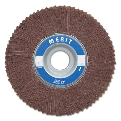 Merit 08834126006 Flap Wheel, 1" Arbor, 120 Grit