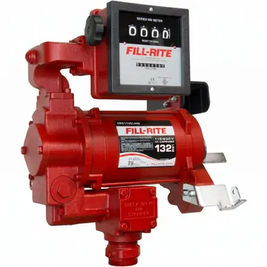 FILL-RITE FR311VELMN - 115/230V 35 LPM (liters) Fuel Transfer Pump w/ Meter
