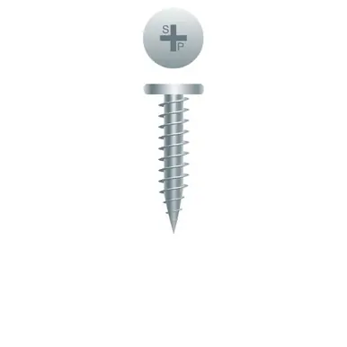 Strong-Point 108PC - 10-12 x 1" Pancake Head Drywall Screw, Zinc 5000ct