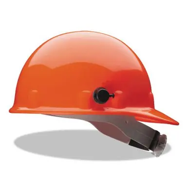 Honeywell E2QRW03A000 SuperEight E2 Series Hard Cap, 8-point Ratchet, Quick-Lok Blocks, Orange