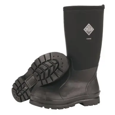 Honeywell CHH-000A-BL-110 Chore Classic Work Boots, Size 11, 16" H, Black
