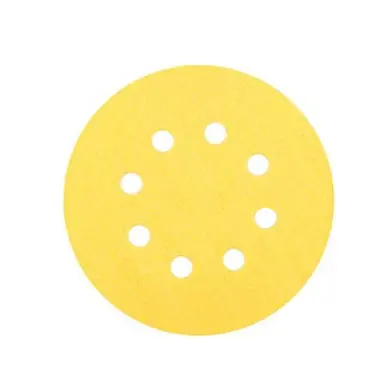 Norton 30244 - 5" 80 Grit Hook & Loop 8-Hole Sanding Disc 50ct