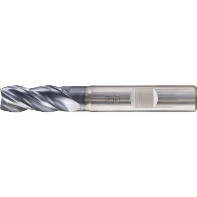 PFERD 23003038 Chamfered End Mill, 4-flutes, 5/16" Dia, 5/8" APMX, 2-1/2" OAL, Weldon shank