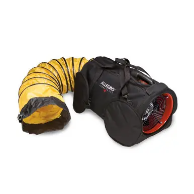 ALLEGRO 9535-12DC - 12" DC Air Bag w/ 15‘ Ducting, 36 Lbs.