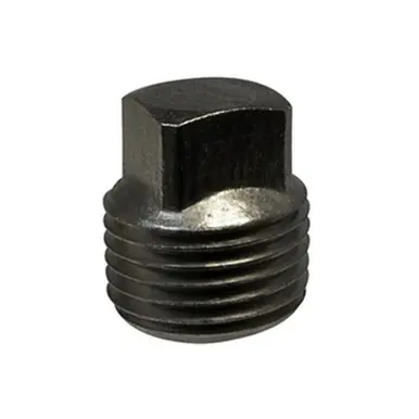 Midland Industries 45652 - Cored Plug, 3/8" MPT, Bronze, Chrome-Plated