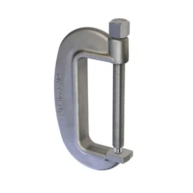 PALMGREN 9629092 - 10" Bridge Clamp w/ Full Closing Spindle & Short Spindle