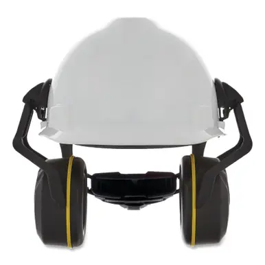MSA 10190357 V-Gard HP Helmet Mounted Earmuff, Medium, Type 14