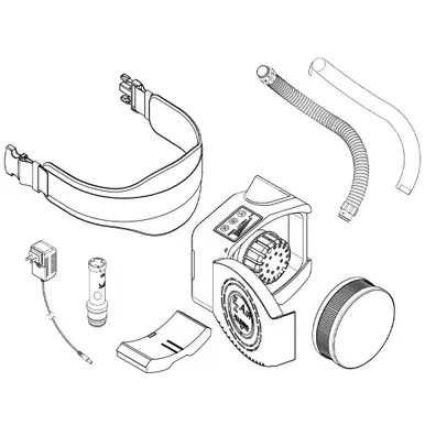 ALLEGRO 9935-BLW - EZ Air PAPR Blower System