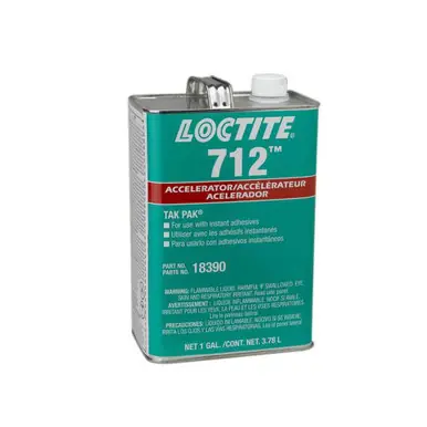 LOCTITE 135265 1-Gal. Tak Pak 712 Accelerator Isopropyl Alcohol