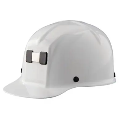 MSA 91522 Comfo-Cap Protective Headwear, Staz-On, Cap, White