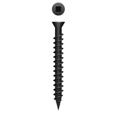 Strong-Point 1QT - 6 x 1-5/8" Trim Head Drywall Screw, Phosphate 5000ct