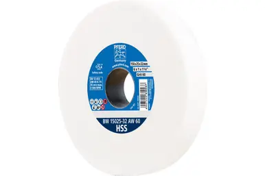 PFERD 61721 - Vitrified Bench Wheel, HSS, 6" x 1 x 1-1/4, 60 Grit, Aluminum Oxide