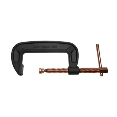 PALMGREN 9629108 - 0-6" Heavy-Duty C-Clamp/Copper Spindle