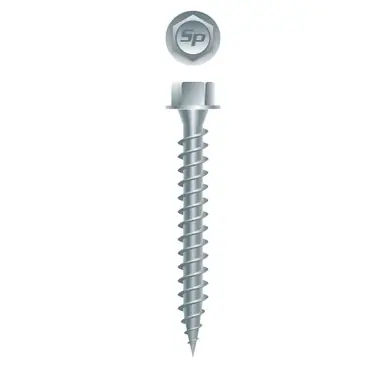 Strong-Point PG916 - 9-15 x 1" Hi-Hex Head Pole Gripper Screw, Strong-Shield 7000ct