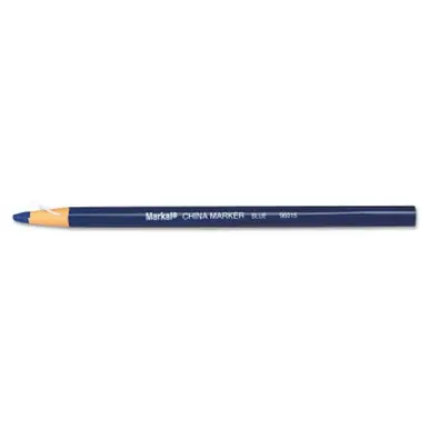 MARKAL 96015 China Markers, Blue, Medium (12pk)