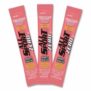 All Sport ZERO Drink Mix Powder Sticks, Strawberry Banana, 500 EA/CA