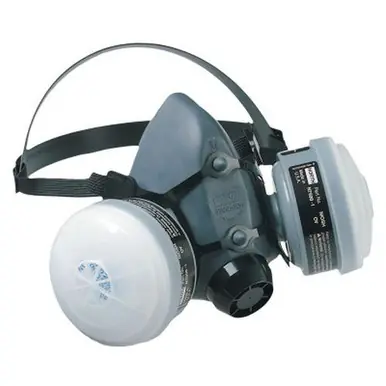 Honeywell 5501N95L 5500 Series Low Maintenance Half Mask Respirators, Large, OV/N95 Cartridges (12pk)