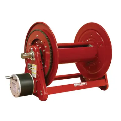 Reelcraft EA33122-M12D - 3/4" x 225 ft. 3000 psi, 12V Electric Motor Hose Reel